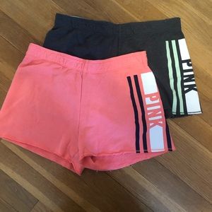 Victoria’s Secret pink shorts bundle